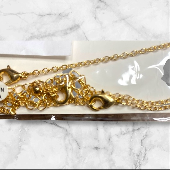 So Pretty Dainty Gold Pearl Choker Necklaces Layering Set For Women Nickel Free - Picture 4 of 7